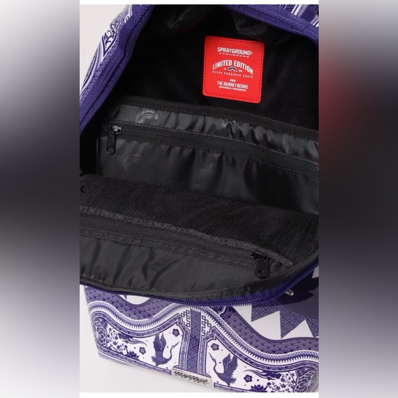 SPRAYGROUND Porcelain Tiger Phoenix Shark Backpack - SOLD OUT FOREVER - Picture 11 of 15